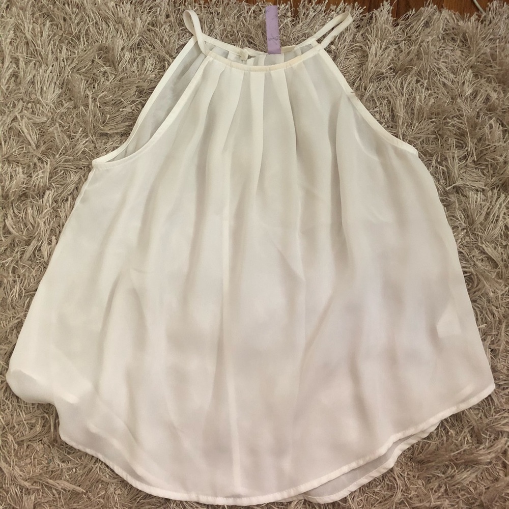 White Chiffon Camisole